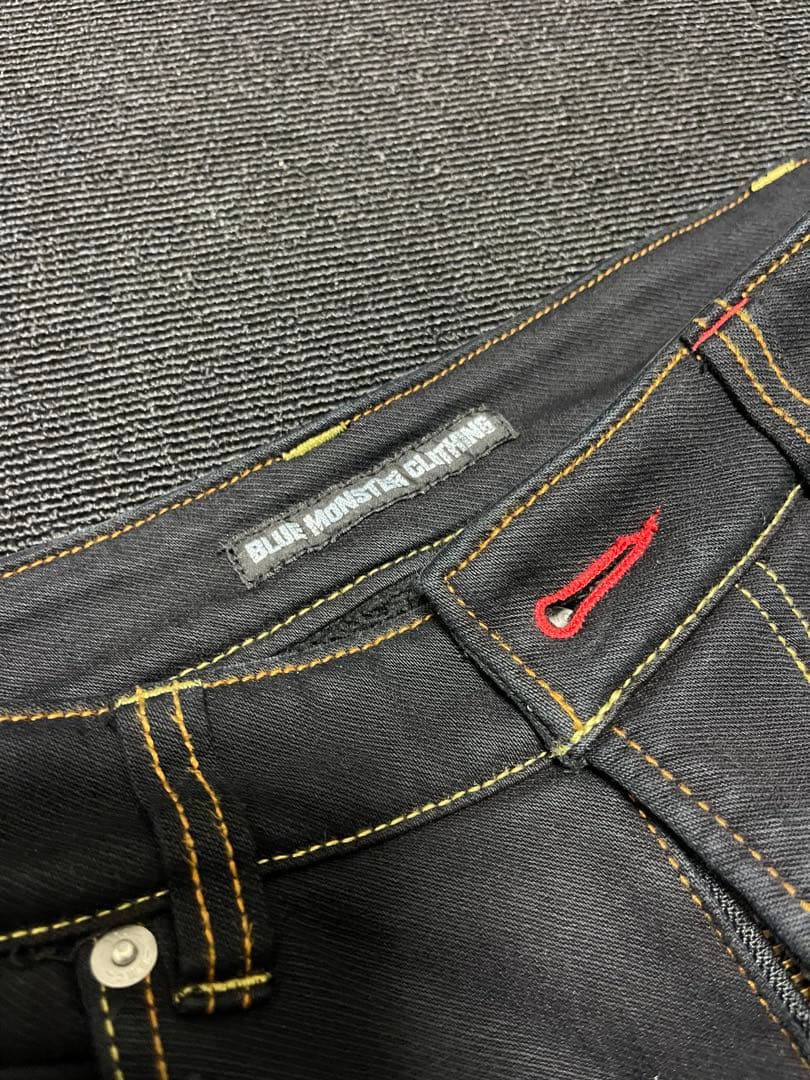 2025年モデル　BLUEMONSTER　CLOTHING 防風ジーンズ　M