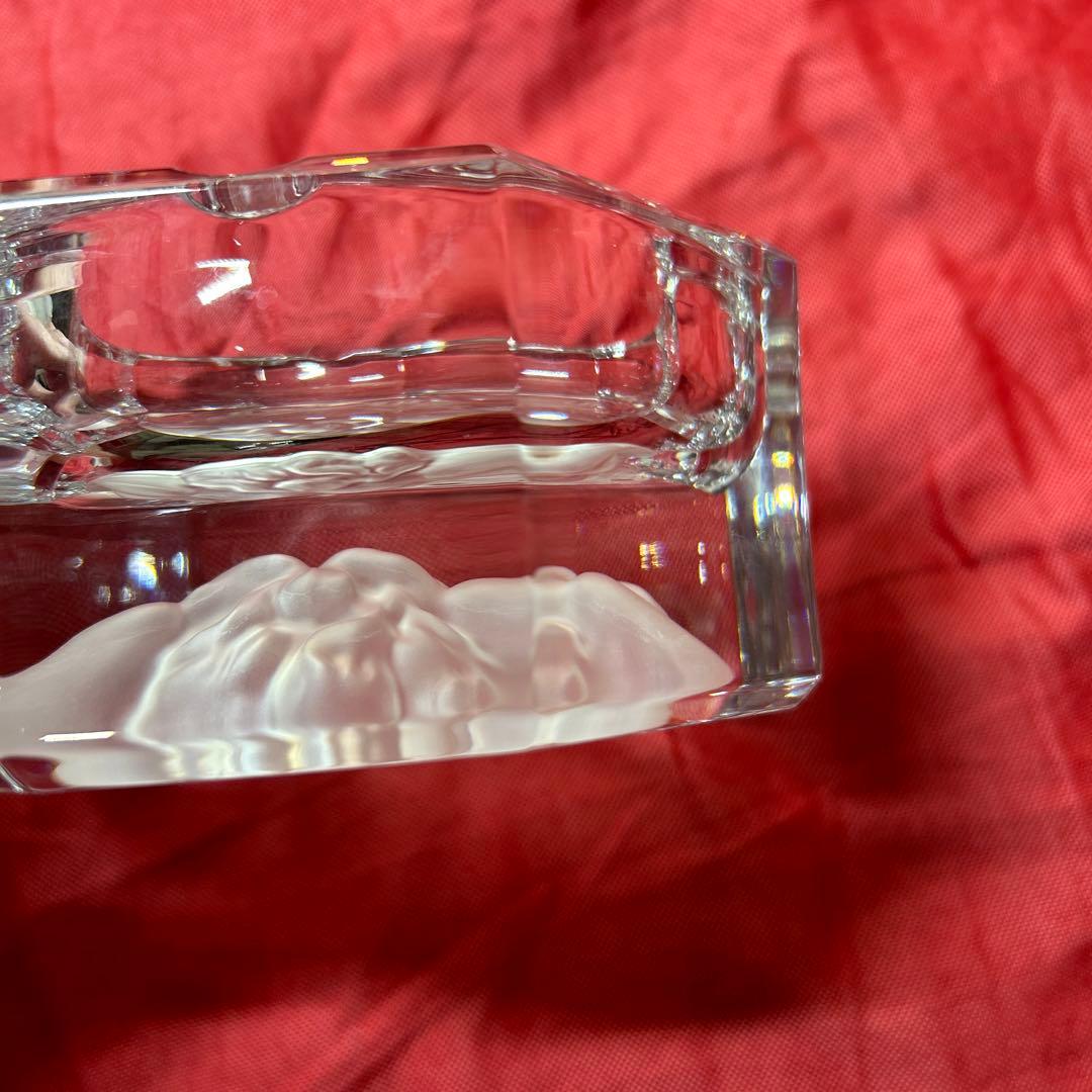 美品 VERSACE 大型　メドゥーサクリスタルアッシュトレイ 13cm