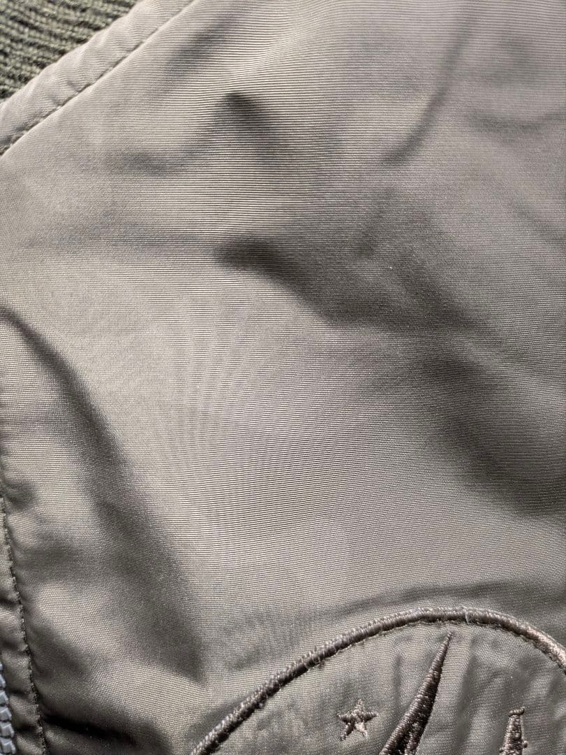 ココ　AVIREX　MA-1 フライトジャケット　カモフラ　迷彩　カーキ