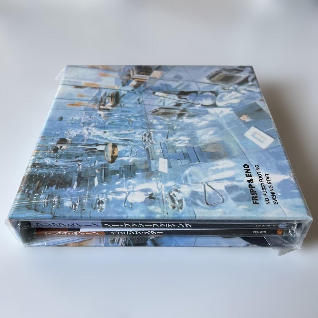 フリップ＆イーノ/ノー・プシィフッティング・ボックス 紙ジャケットHQCD2種入