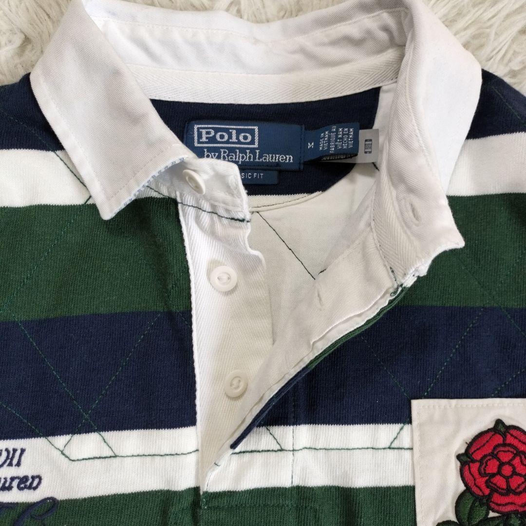2024美品✨ ポロバイラルフローレン　ジャージーラグビーシャツ　М
