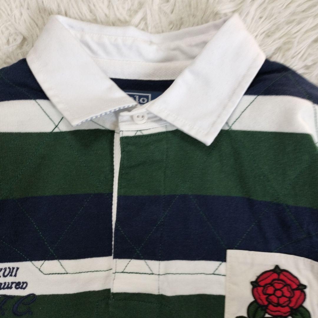 2024美品✨ ポロバイラルフローレン　ジャージーラグビーシャツ　М