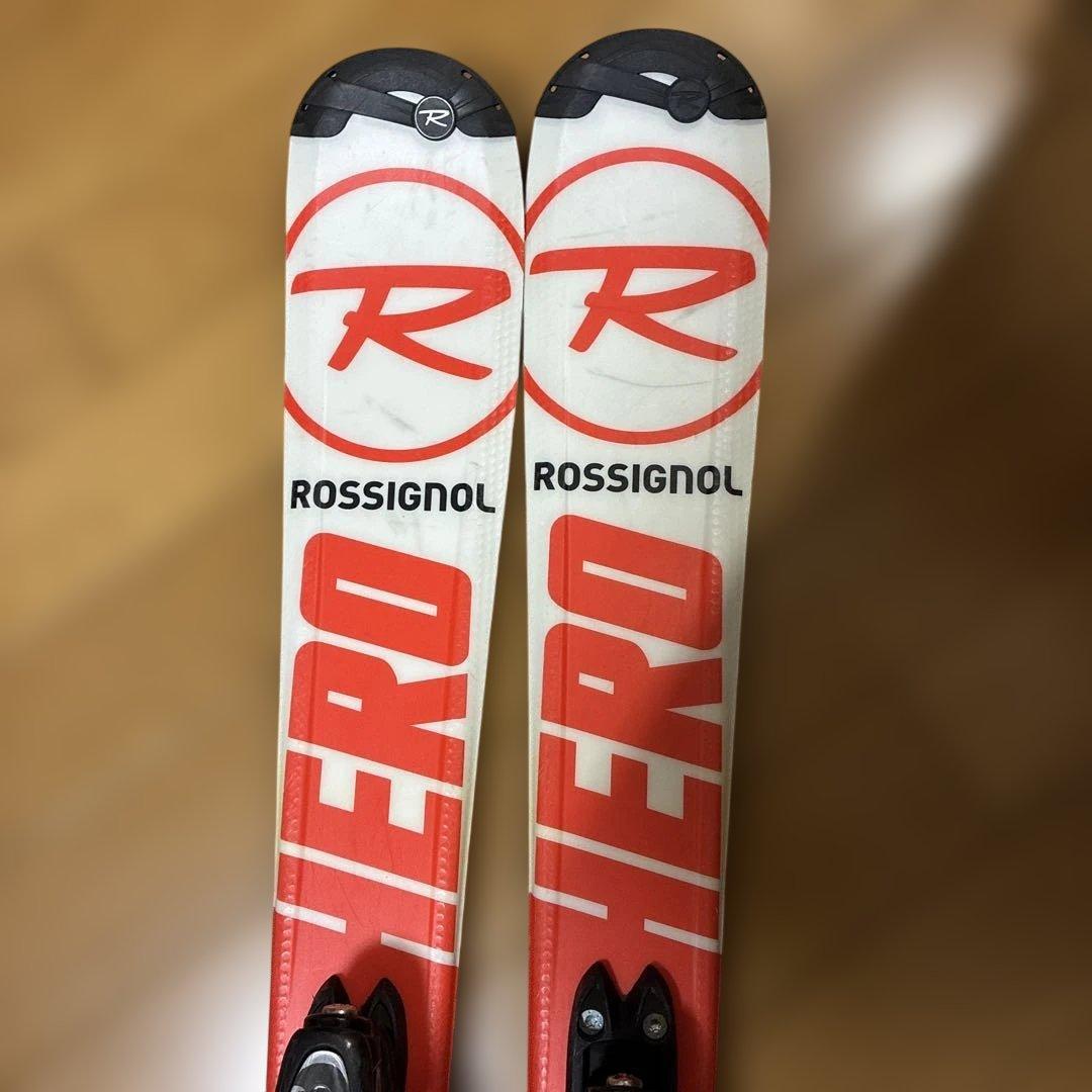 ロシニョール　スキー板　ビンディング　ポール　ストック　110 子供　キッズ