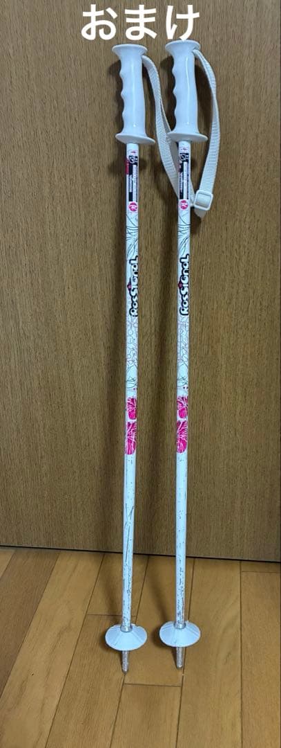 ロシニョール　スキー板　ビンディング　ポール　ストック　110 子供　キッズ