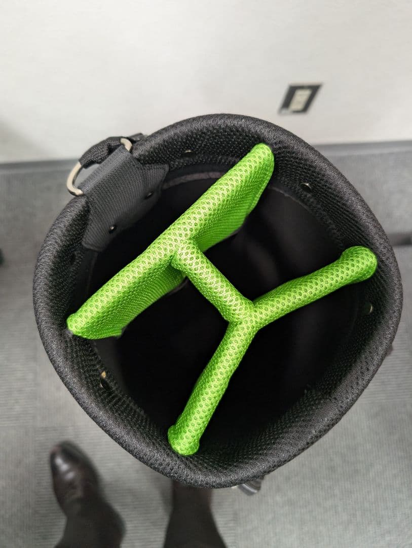 TaylorMade ゴルフキャディバッグ 黒/緑