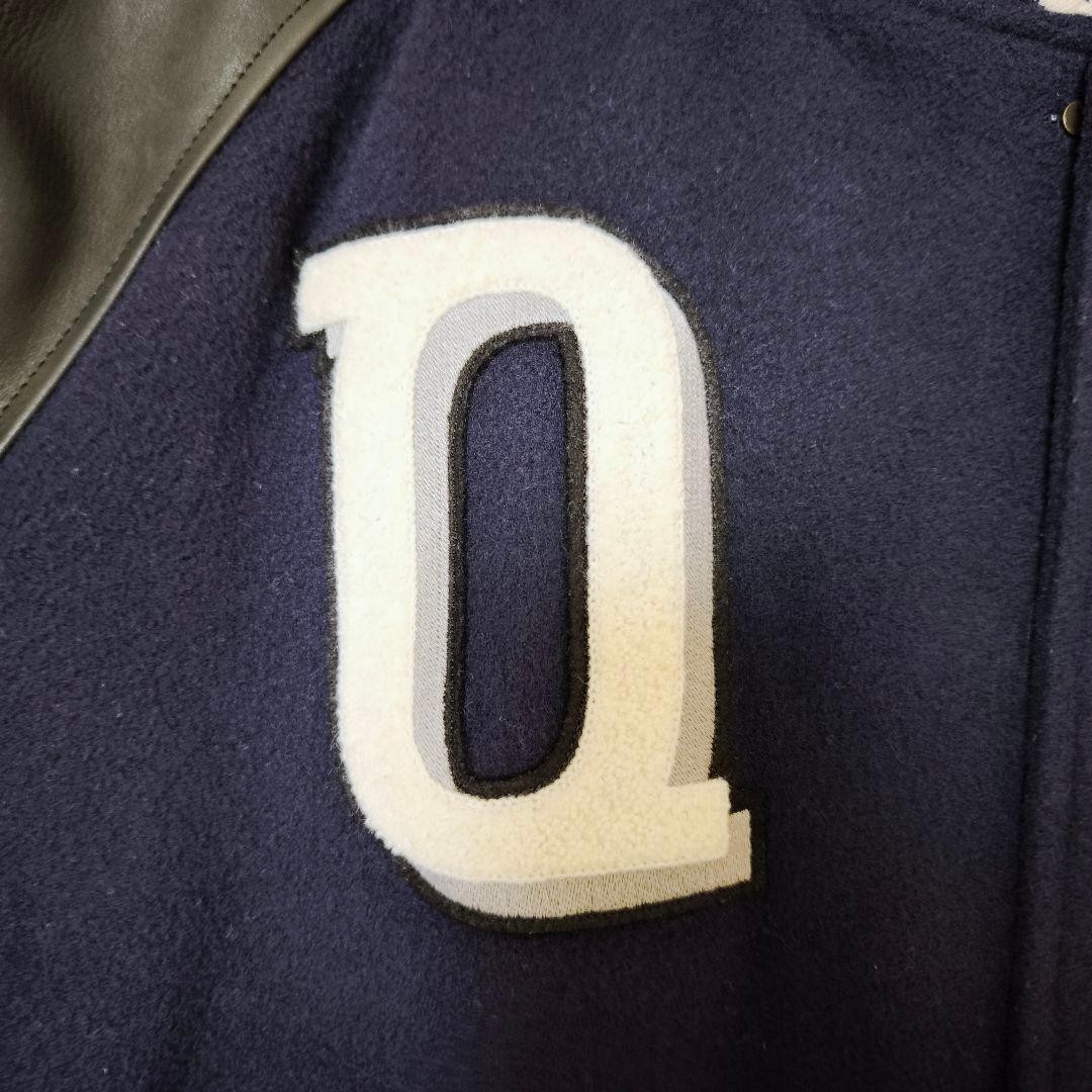 美品 シークエル SEQUEL カシミヤ 袖レザースタジャン 藤原ヒロシ L