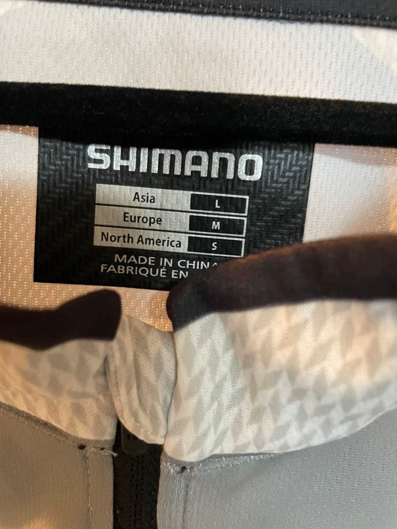 S*n様 シマノフルジッププリントシャツ　ハーフ、ロングセット