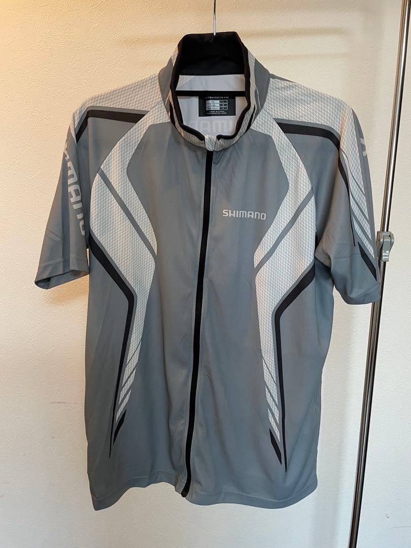 S*n様 シマノフルジッププリントシャツ　ハーフ、ロングセット