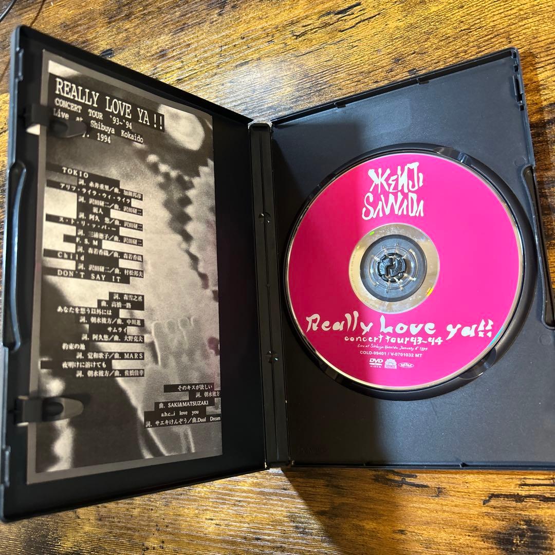 中古品 DVD 沢田研二 REALLY LOVE YA!
