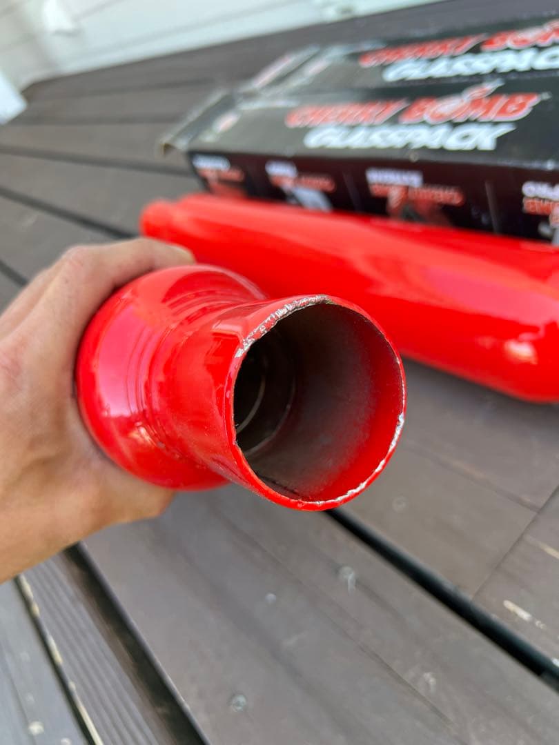 CHERRY BOMB GLASSPACK レッド チェリーボム　2本セット