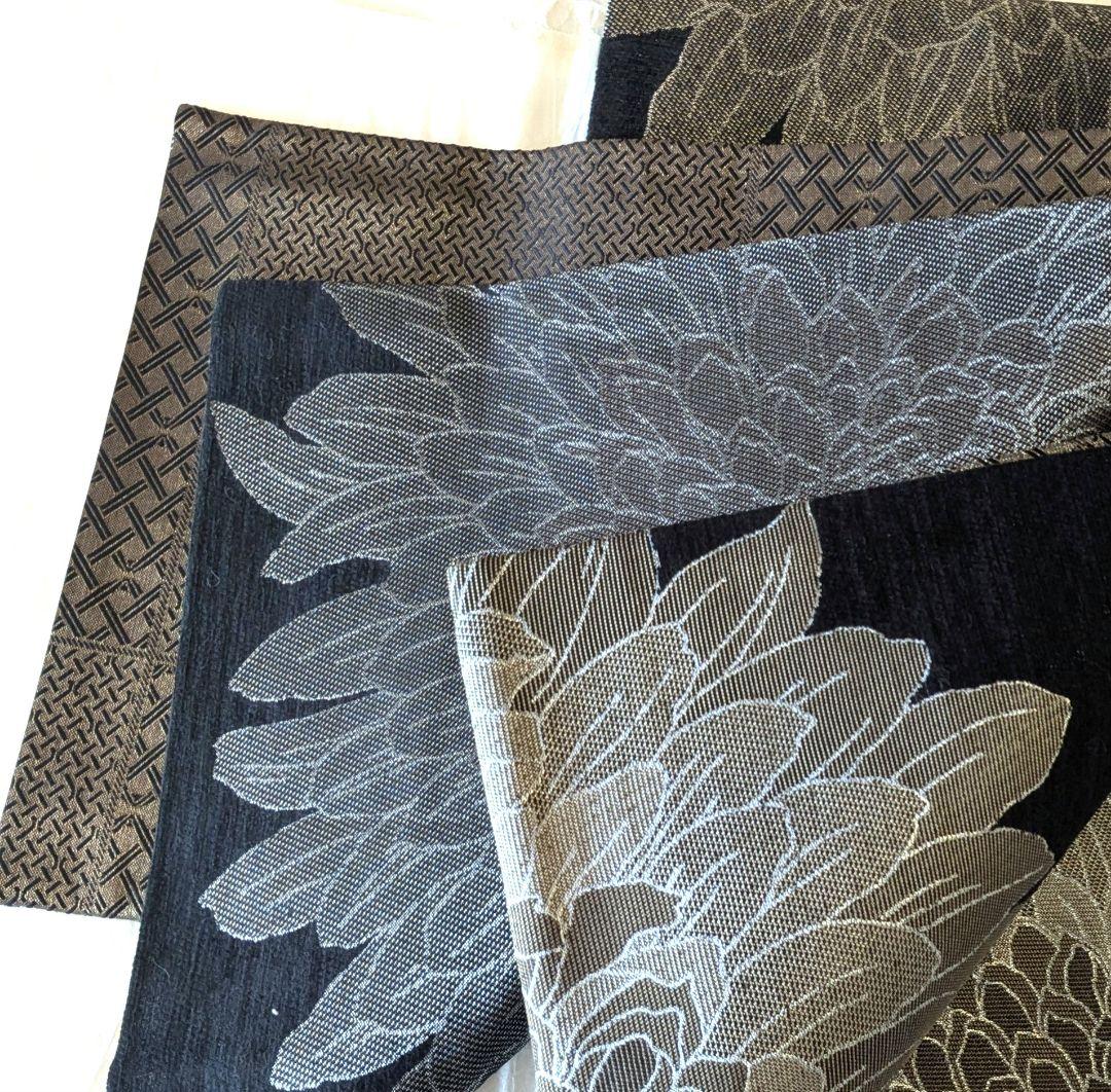 さ*ら様 袋帯 斉藤上太郎 2008Collection 黒地にシルバー