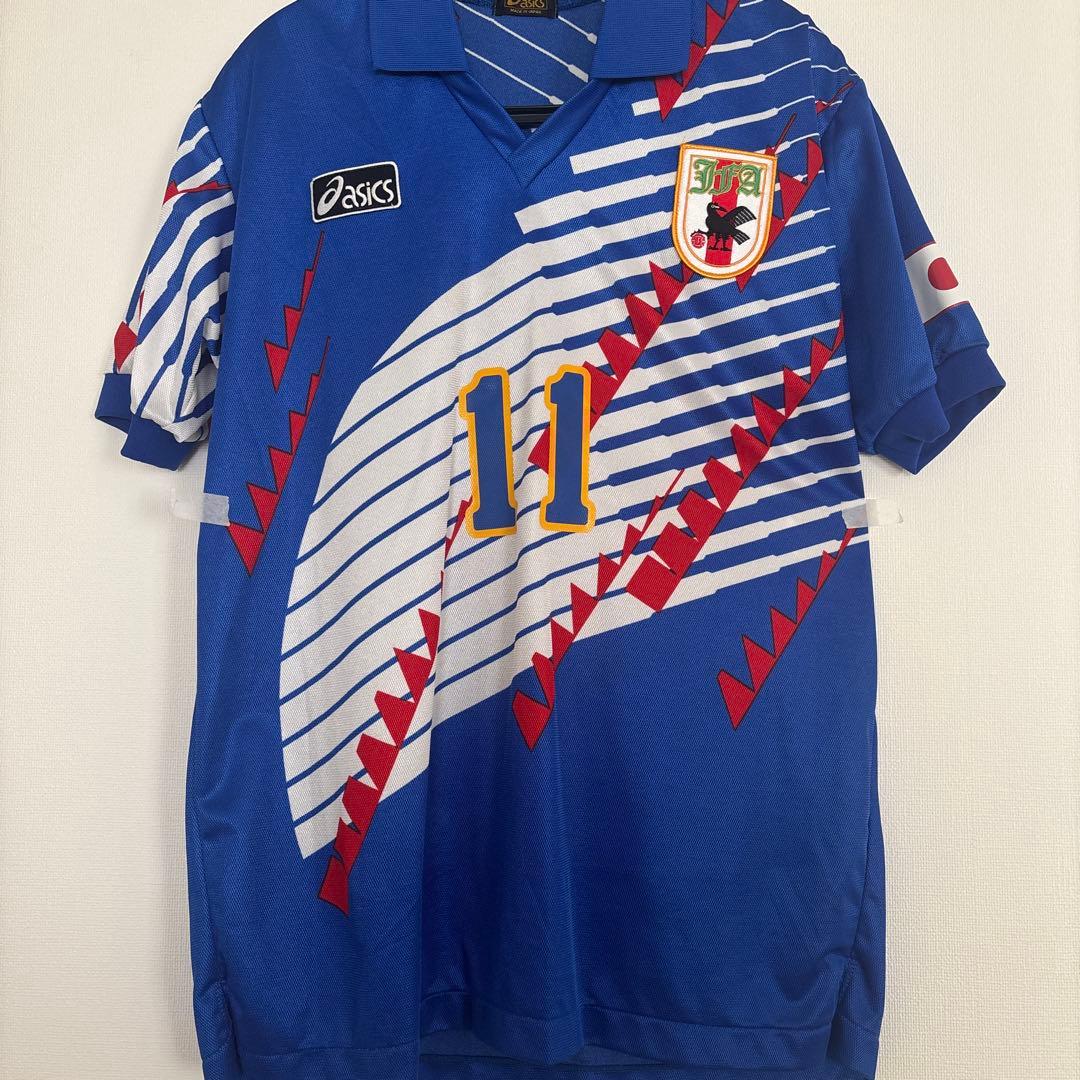 日本代表KINGKAZUキングカズユニサイン入り