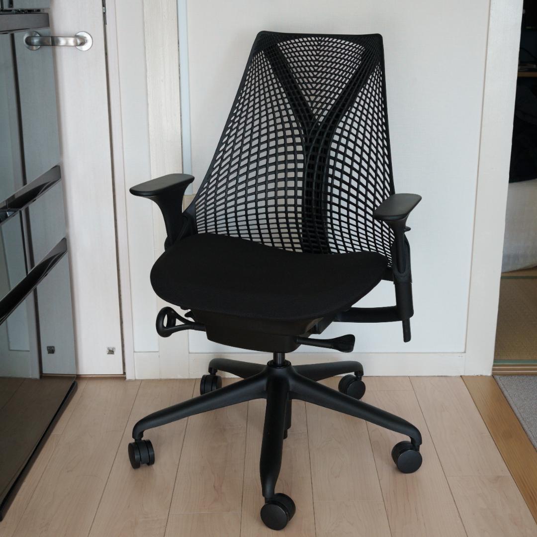 【正規店購入/2022年製】ハーマンミラー セイルチェア 黒