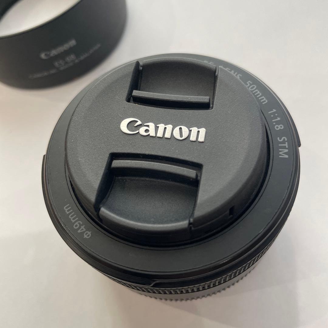 レンズ(単焦点) Canon EF 50mm f/1.8 STM + ES-68