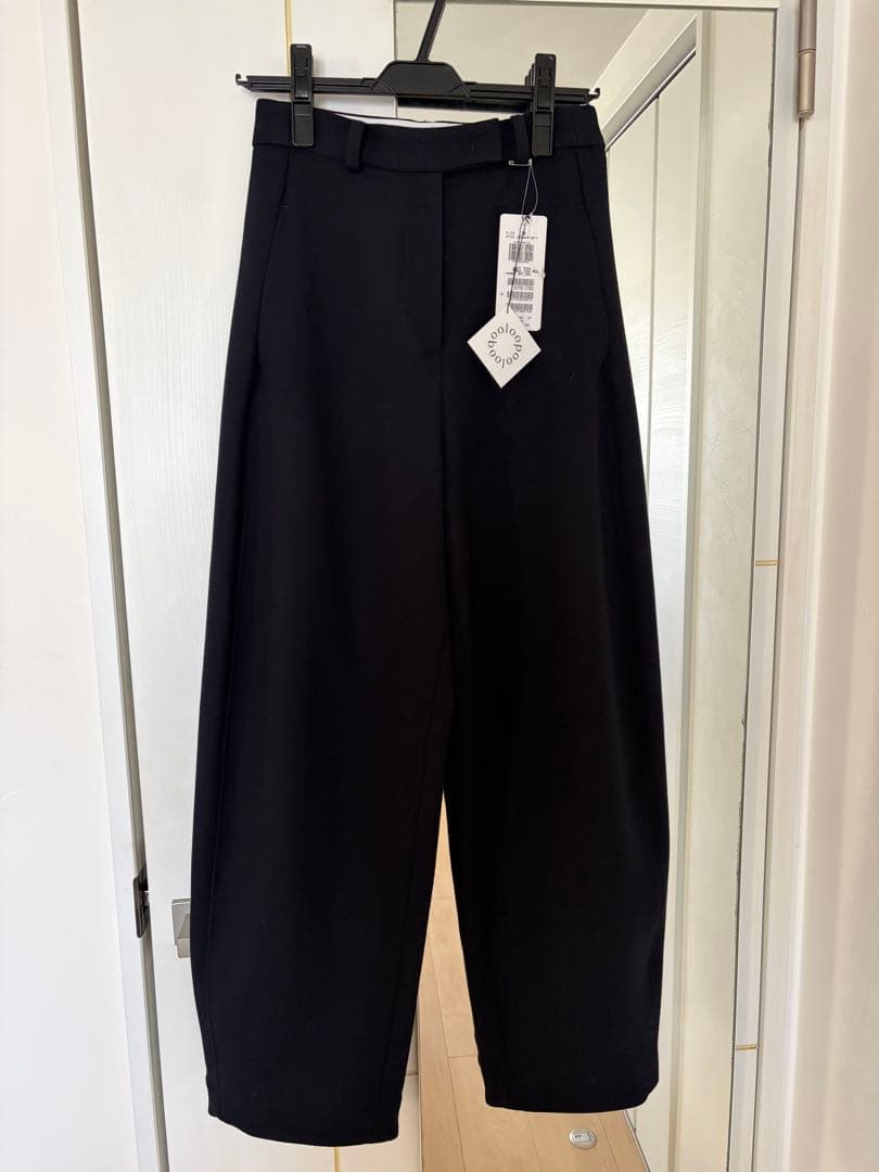 loopool アシンメトリー ジャケット コクーン パンツ　上下セット 卒業式