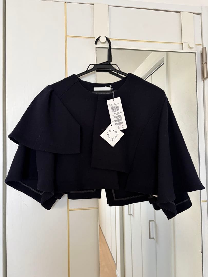 loopool アシンメトリー ジャケット コクーン パンツ　上下セット 卒業式