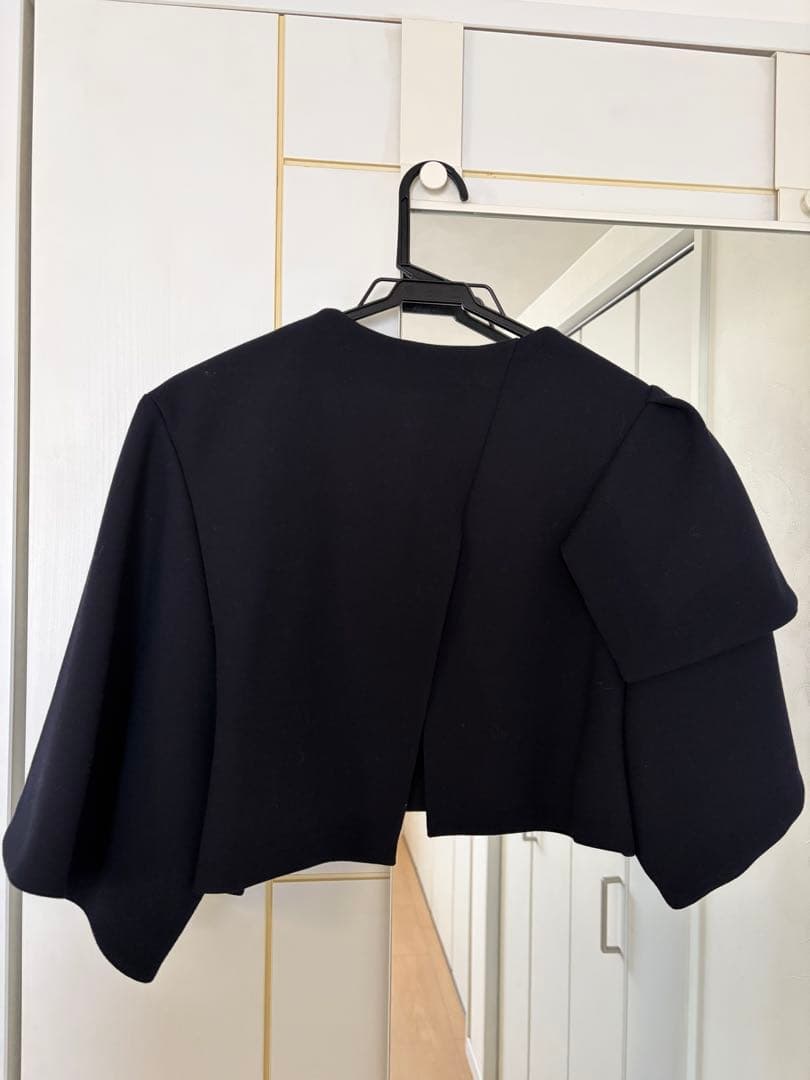 loopool アシンメトリー ジャケット コクーン パンツ　上下セット 卒業式