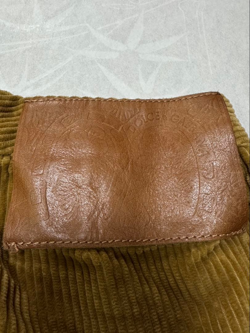 dolce&gabbana ベロア フレアパンツ　38