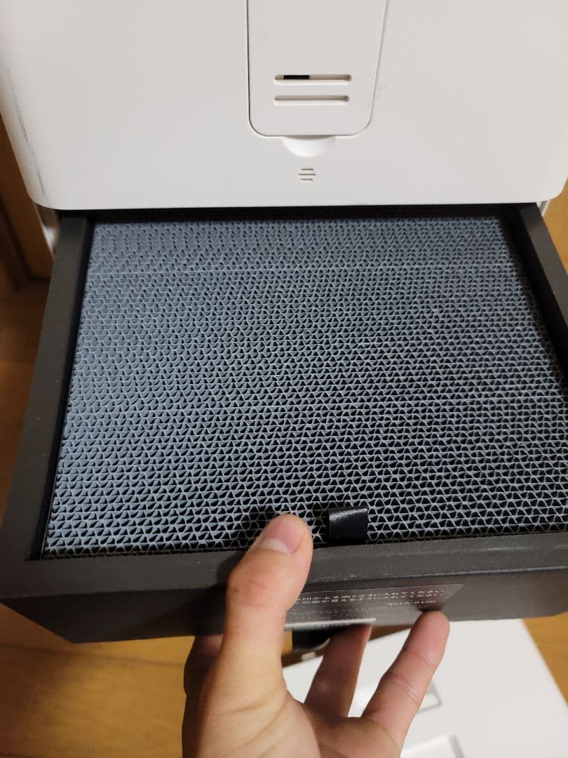 【美品】BALMUDA 空気清浄機 The Pure A01A-WH