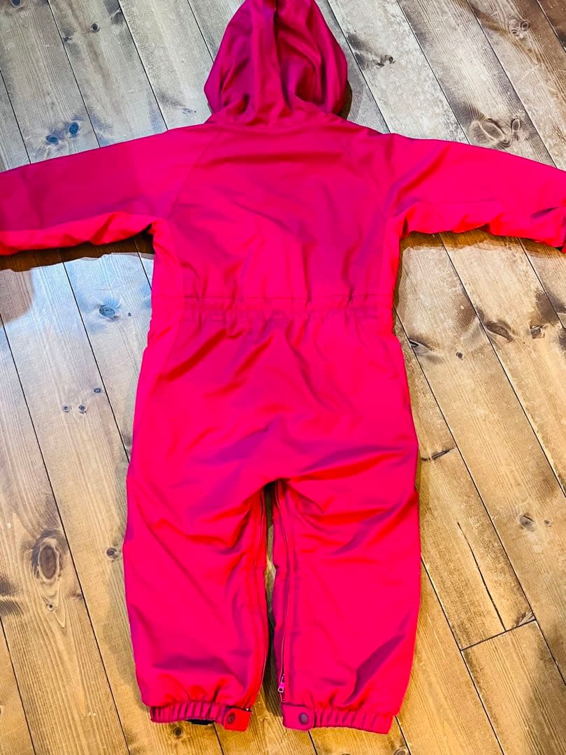 montbell 子ども用スキーウェア 100cm レッド