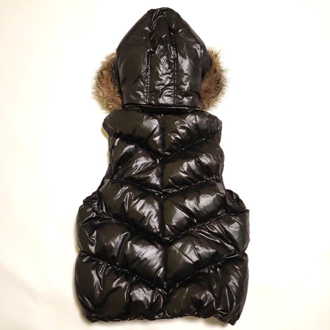 美品* GAP 40周年限定 ダウンベスト ファーフード 脱着 2way