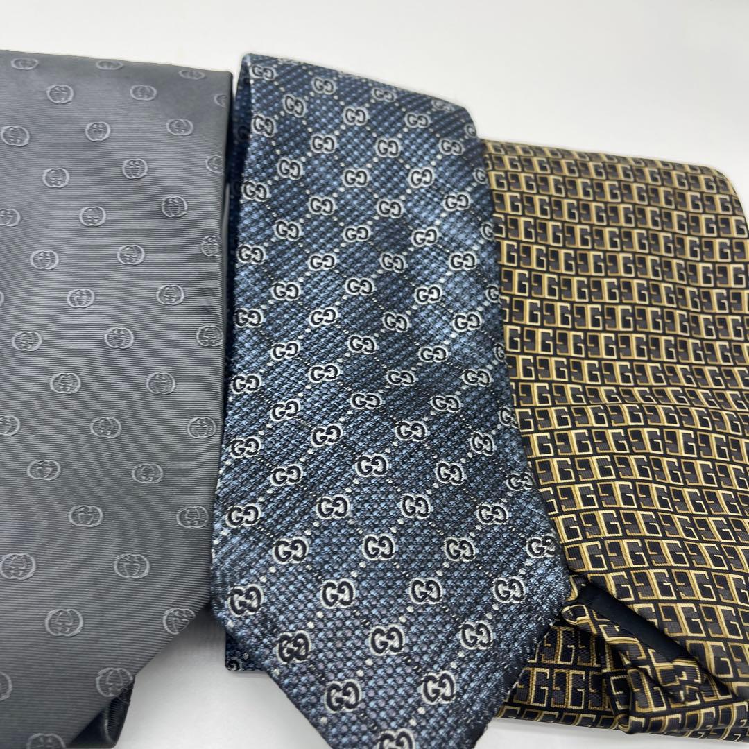 【極美品】Gucci GG ネクタイセット 12本　まとめ売り　ロット　ブランド