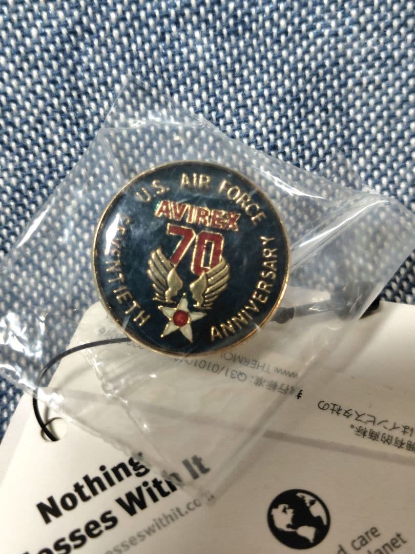 Avirex アメリカ空軍70周年記念 タイプ MA-1 フライトジャケット　M