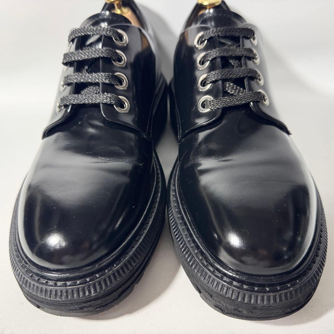 イタリア製 エンポリオアルマーニ 厚底レザースニーカー