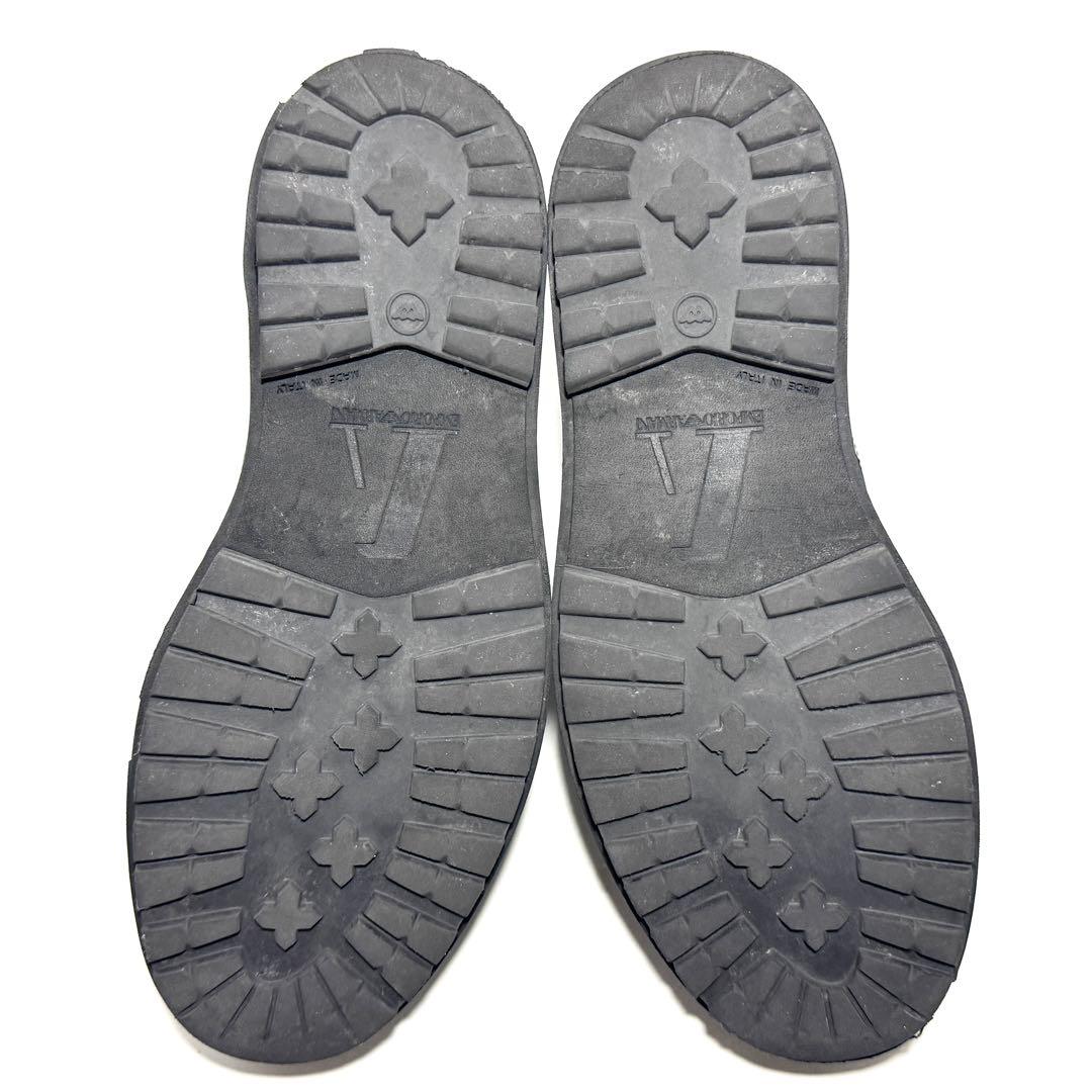 イタリア製 エンポリオアルマーニ 厚底レザースニーカー