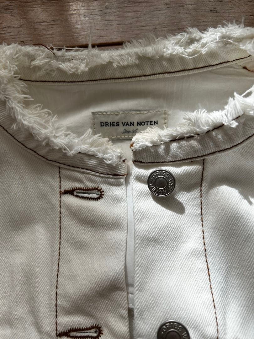 【美品】DRIES VAN NOTEN ドリスヴァンノッテンデニムジャケット36