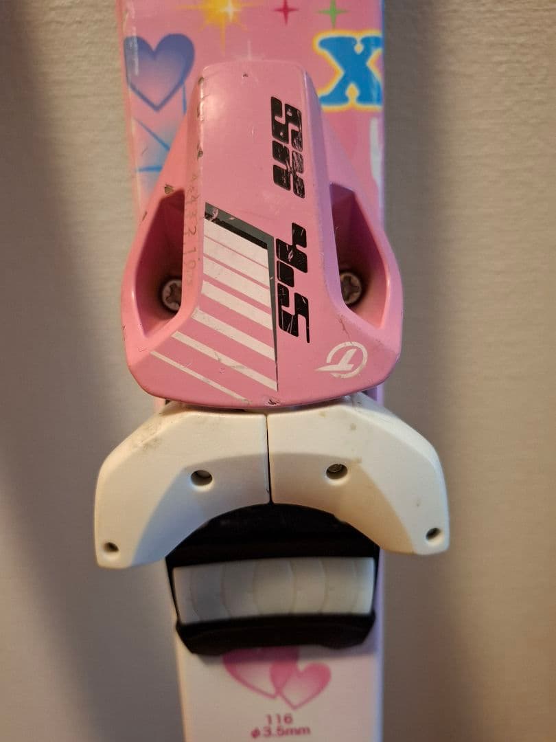 PAX スキーセット ピンク/マルチカラー