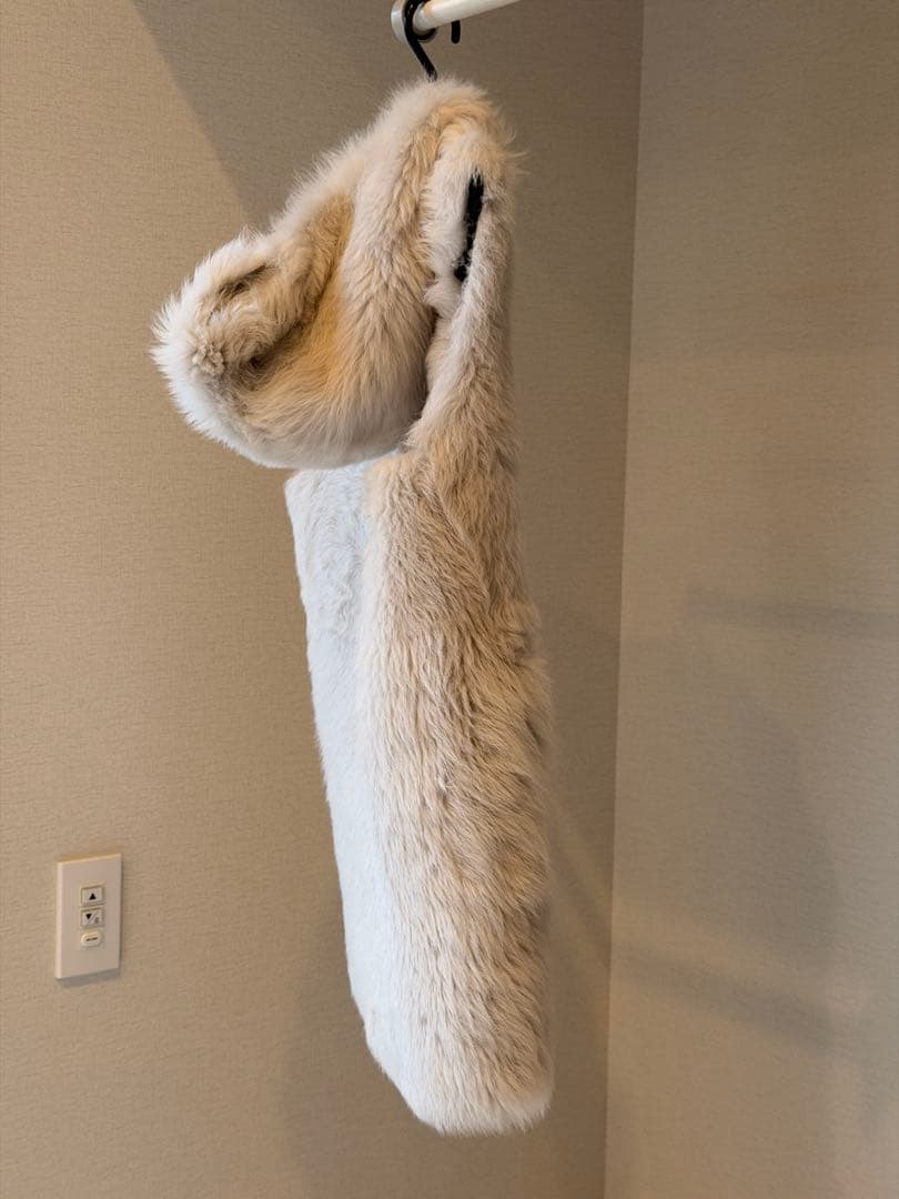 Whim Gazette フードファージレ ベージュ 新古品