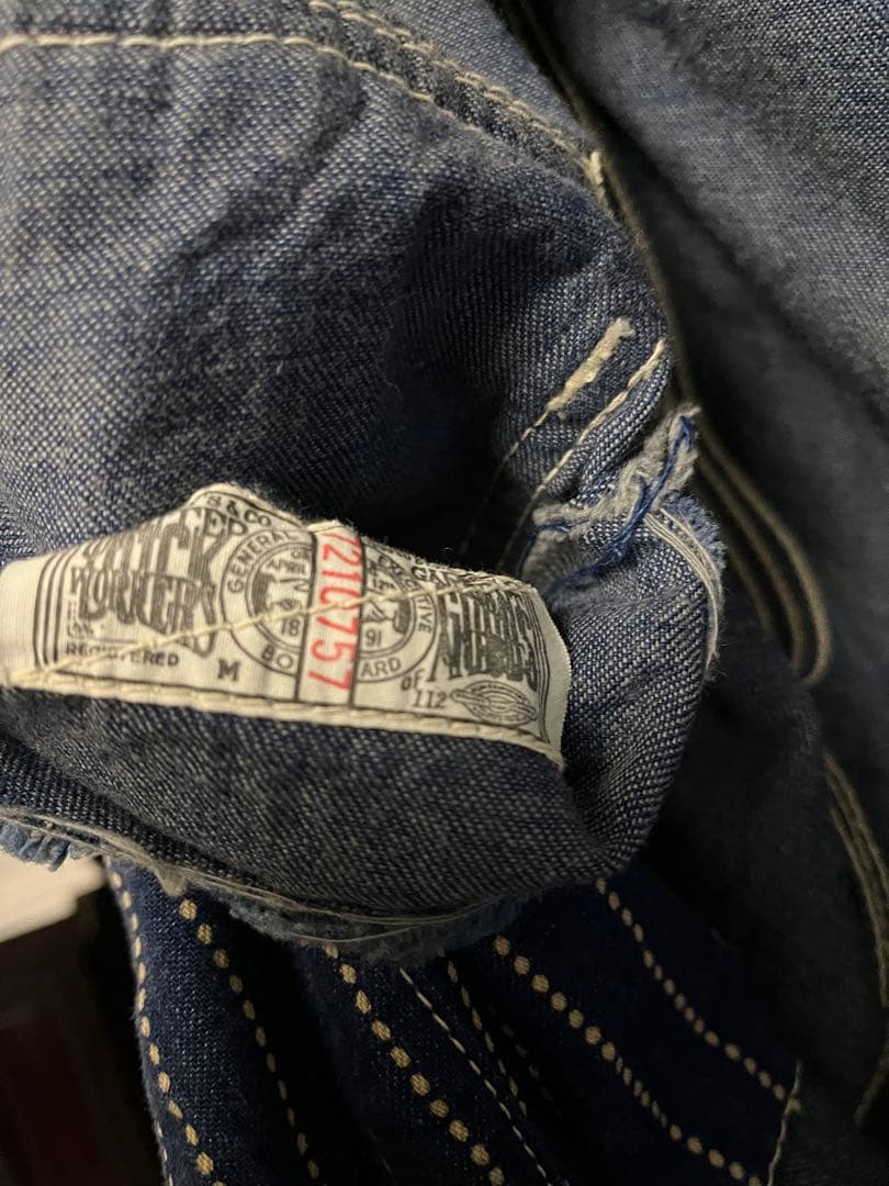 青*じ様 リアルマッコイズ カバーオール ウォバッシュ　ジョイマッコイ >