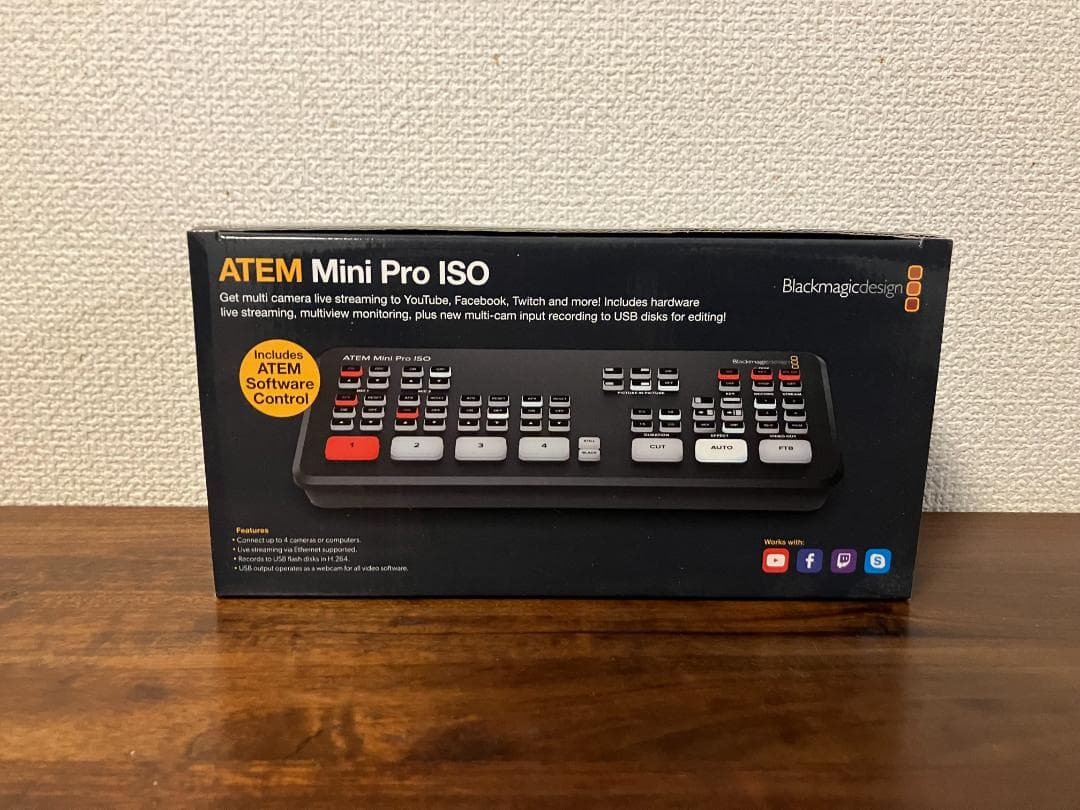 その他 Blackmagic Design ATEM Mini Pro ISO