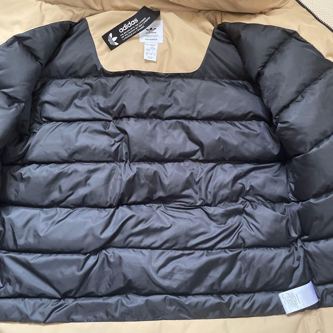 adidas プライムグリーン 3ストライプジャケット L