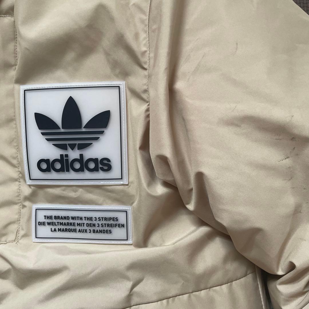 adidas プライムグリーン 3ストライプジャケット L