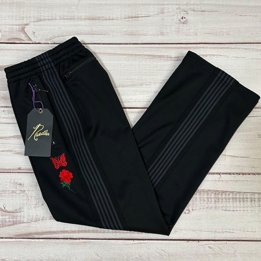 needles wildside トラックパンツ　ブラック　ナロー　22ss