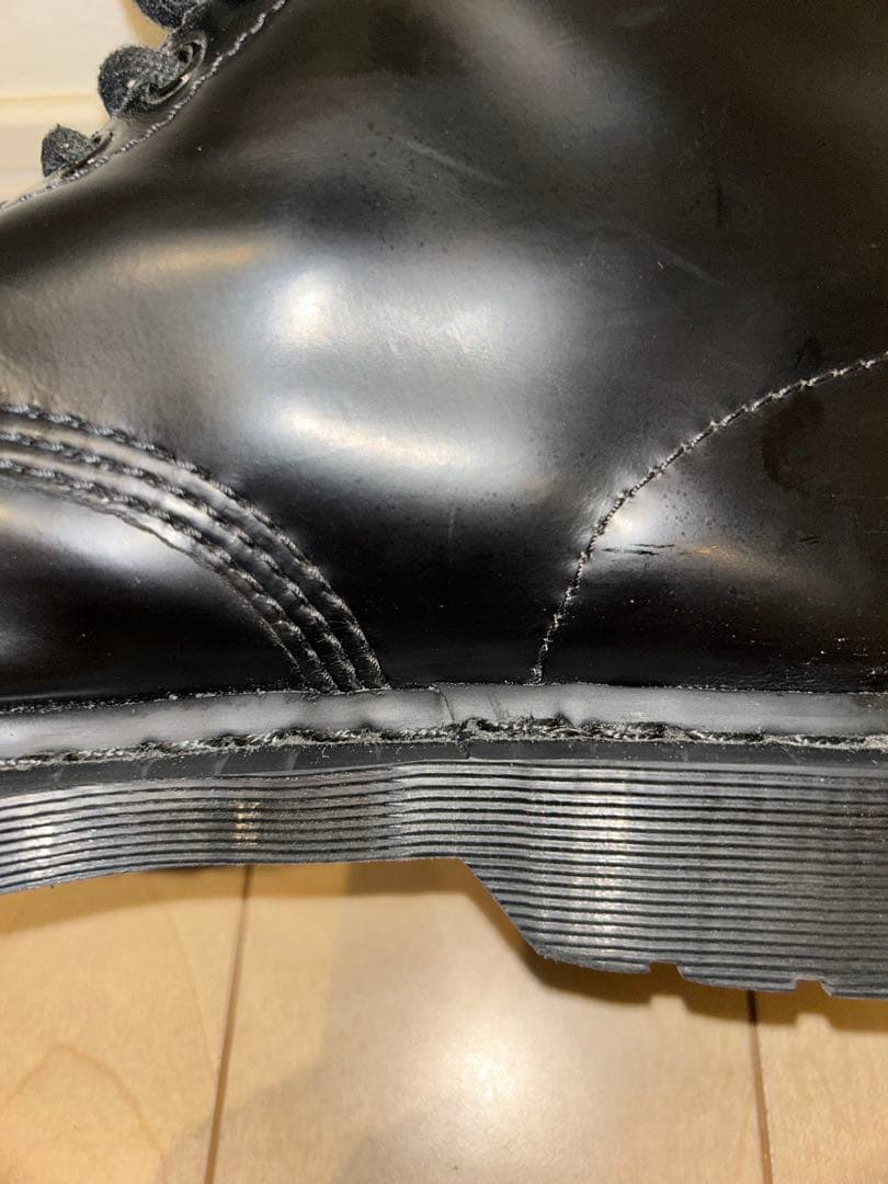 Dr. Martens ドクターマーチン　オールブラックUKサイズ8