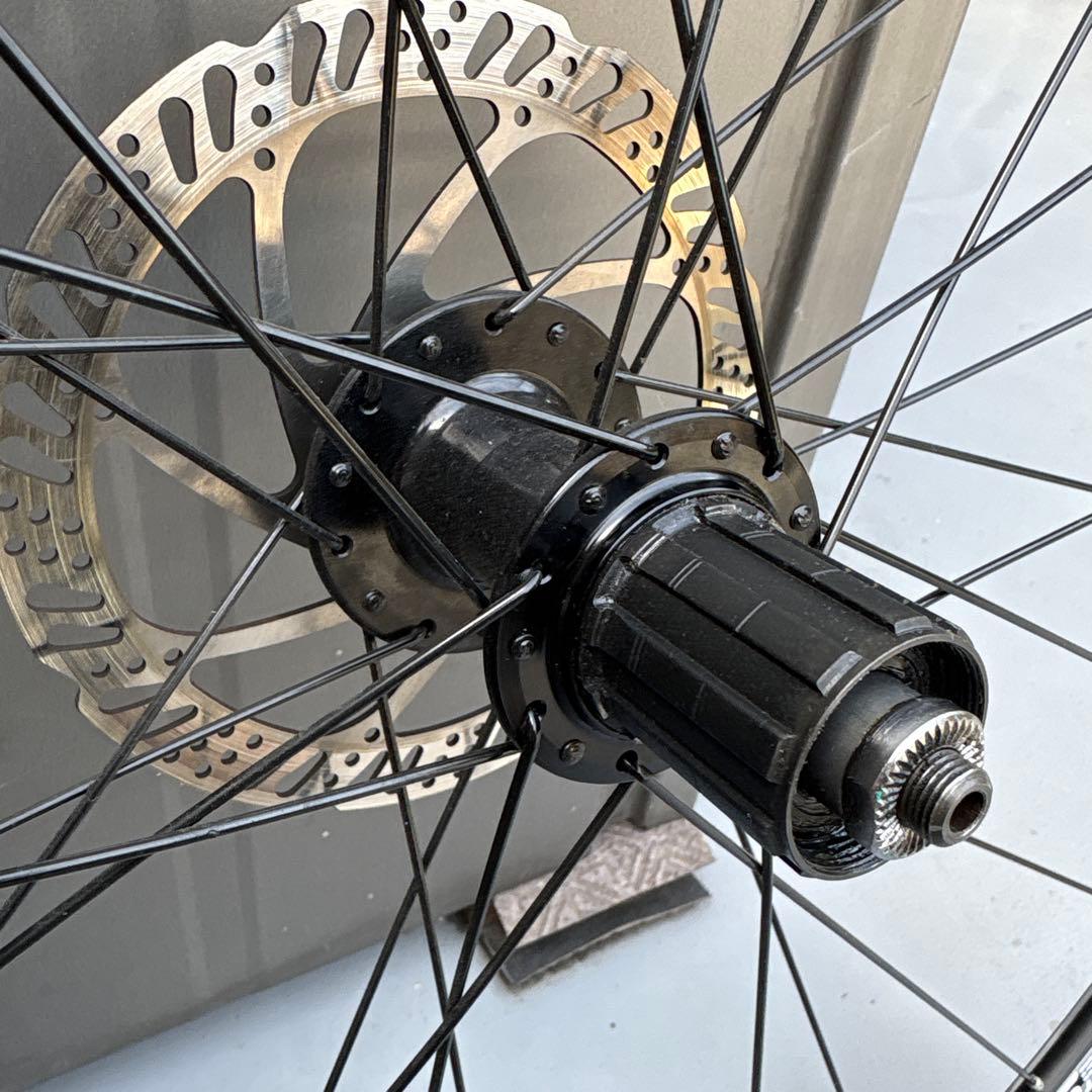 GIANTSR-2 完組ホイール Fr.Rrブラック