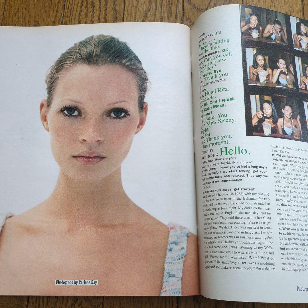 その他 Interview march1999 Kate Moss story