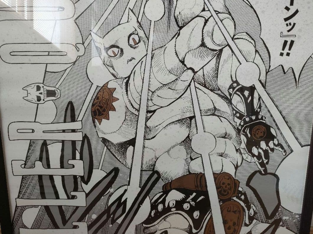 ジョジョ展 キラークイーン A1ポスター 限定品 額縁付き