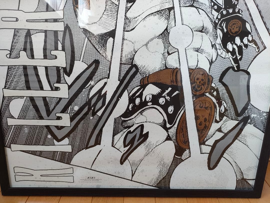 ジョジョ展 キラークイーン A1ポスター 限定品 額縁付き