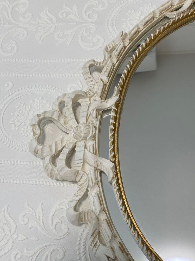 【イタリア製】エレガントオバールミラー⭐︎