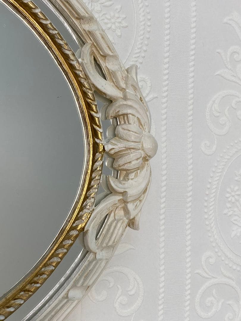 【イタリア製】エレガントオバールミラー⭐︎