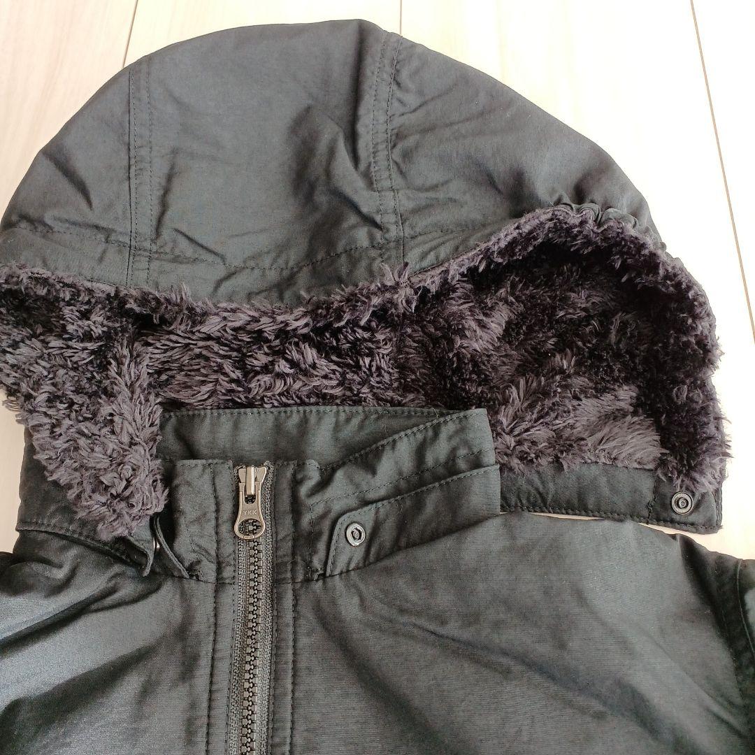 【130】ノースフェイスキッズ コンパクトノマドジャケット ブラック