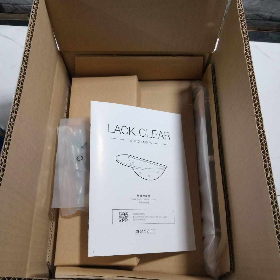 MYZOO LACK CLEAR　 透明キャットステップ　 2セットまとめ売り