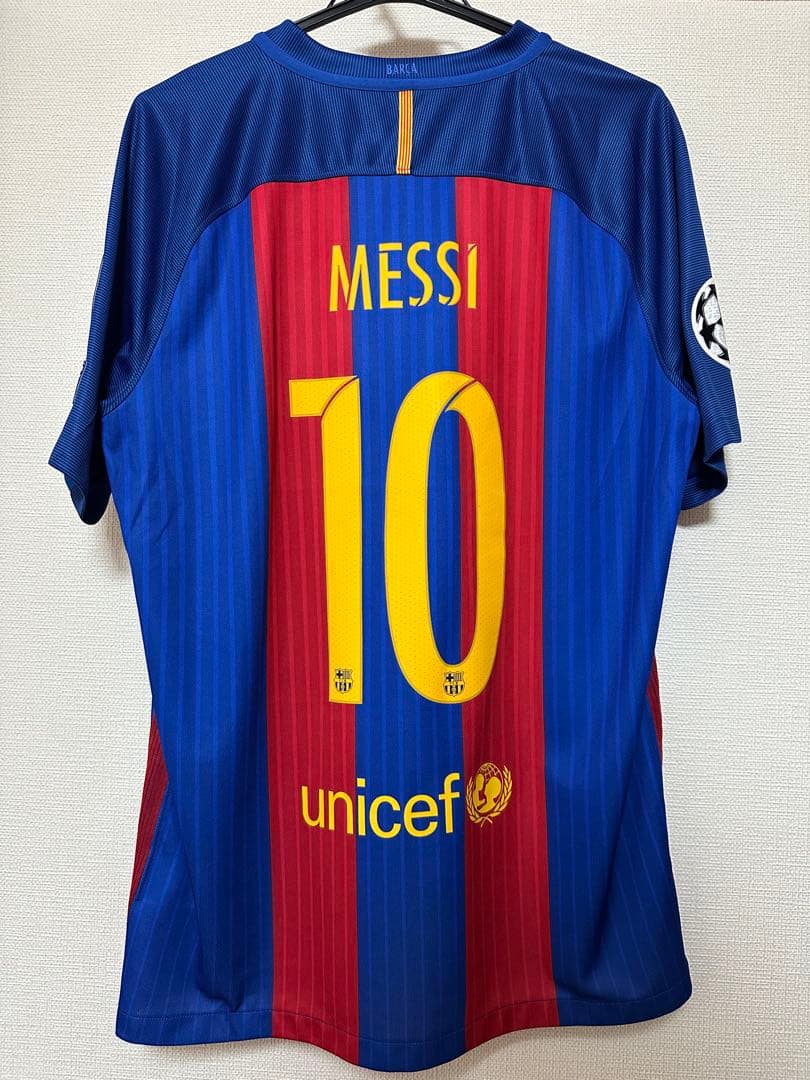 バルセロナ 16-17 CL仕様 ユニフォーム メッシ