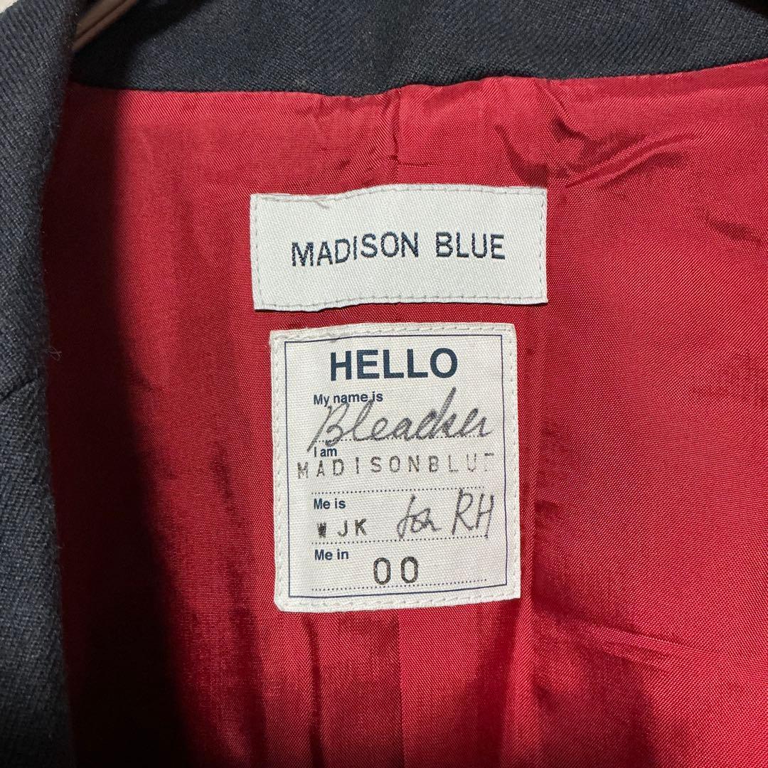 【美品】マディソンブルー　６B　ダブル　ジャケット　金ボタン　ブレザー　ネイビー