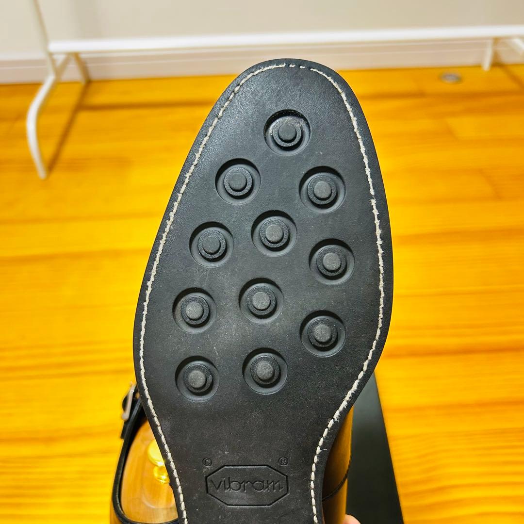 【定価約4万】Via ruce ヴィアルーチェ モンクストラップ 26.0