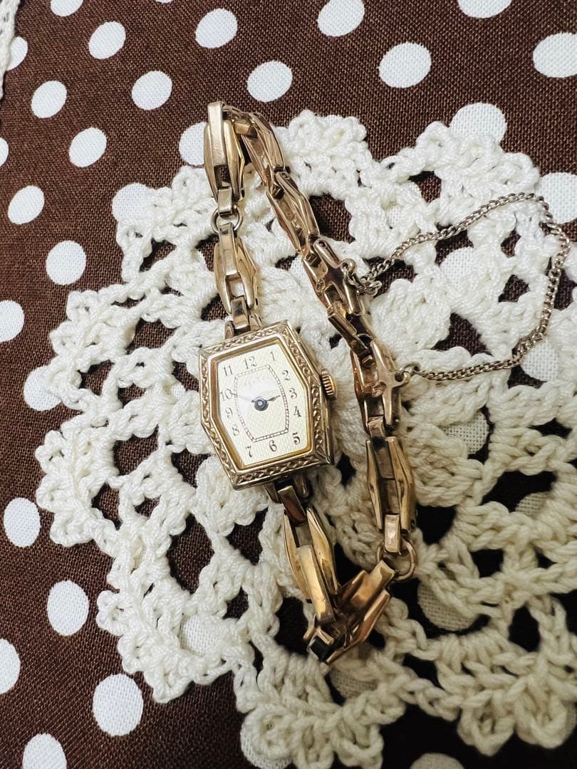 agete　レディース　腕時計　ピンクゴールド